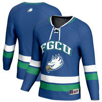 Florida Gulf Coast Eagles Hockey Jersey - Blue