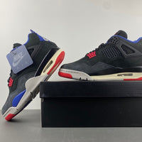Low Top Sneakers, Blue Black Red Colorway, Lace Up Design, Casual Gift for Sneaker Fans