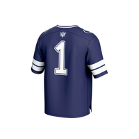 #1 BYU Cougars Collegiate Football Fashion Jersey - Navy