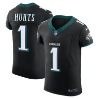 Philadelphia Eagles Jalen Hurts Black Alternate Elite Jersey