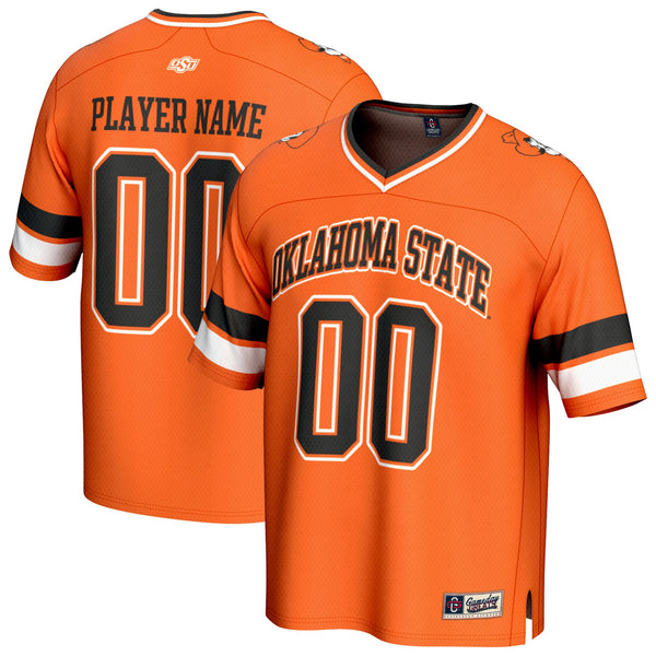 Oklahoma State Cowboys NIL Pick-A-Player Football Fashion Jersey - Orange