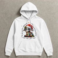 Adorable Donkey Christmas Lights Sweatshirt, Mi Burrito Sabanero Hoodie, Spanish Villancico Holiday Pullover, Festive Latino Family Hoodie