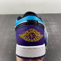 Low Top Sneakers, Black Purple Colorway, Lace Up Design, Casual Gift for Sneaker Fans