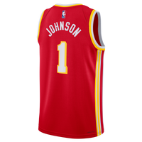 Atlanta Hawks Icon Edition Swingman Jersey - Red - Jalen Johnson