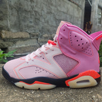 High Top Sneakers, Pink Colorway, Lace Up Design, Casual Gift for Sneaker Fans