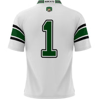 #1 Ohio Bobcats Football Jersey - White