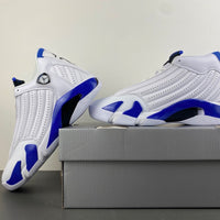 Retro Low Top Sneakers, Blue White Colorway, Lace Up Design, Casual Gift for Sneaker Fans