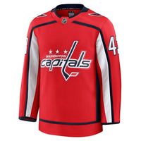 Washington Capitals Tom Wilson Red Home Premium Jersey
