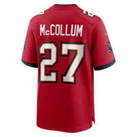Tampa Bay Buccaneers Zyon McCollum Red Game Player Jersey