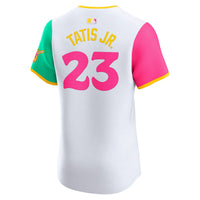 San Diego Padres Fernando Tatis Jr. White City Connect Elite Jersey