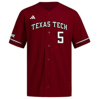 Patrick Mahomes Red Texas Tech Red Raiders Replica Baseball Jersey
