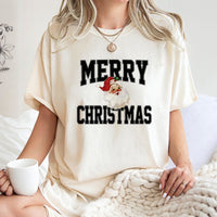 Retro Santa Claus Shirt, Vintage Merry Christmas Santa T-Shirt, Festive Xmas Graphic Tee, Adorable Christmas Graphic T-Shirt, Holiday Present