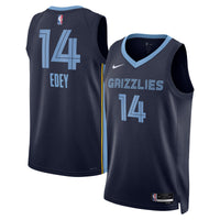 Memphis Grizzlies Icon Swingman Jersey - Navy - Zach Edey