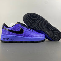 Low Top Sneakers, Black Purple Colorway, Lace Up Design, Casual Gift for Sneaker Fans