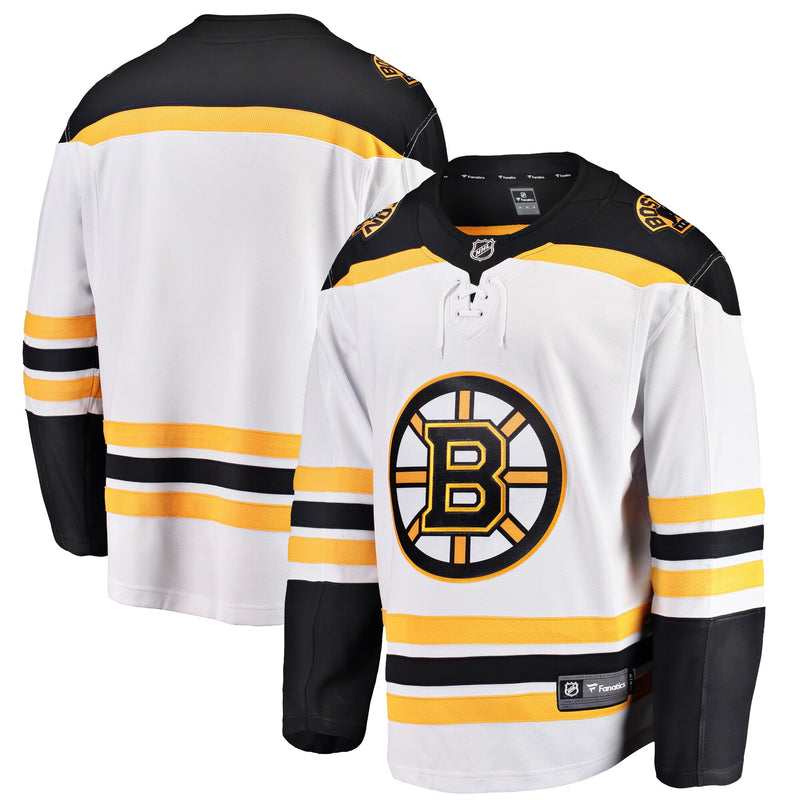 Boston Bruins White Breakaway Away Jersey