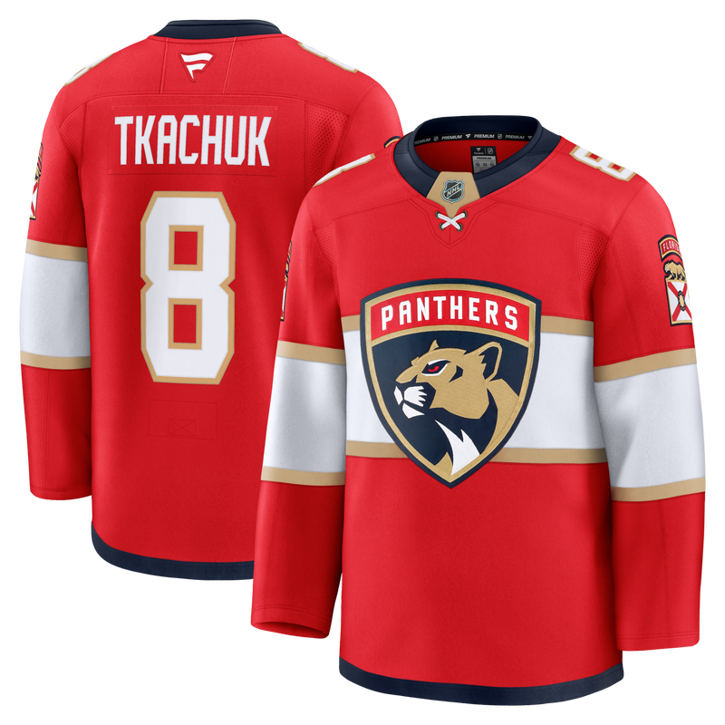 Florida Panthers Brady Tkachuk Red Home Premium Jersey