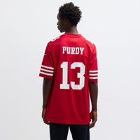 San Francisco 49ers Brock Purdy Scarlet Game Player Jersey