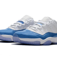 Low Top Sneakers, Blue Colorway, Lace Up Design, Casual Gift for Sneaker Fans