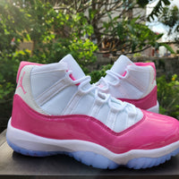 Sneakers, Pink White Colorway, Valentine Design, Lace Up Design, Casual Gift for Sneaker Fans