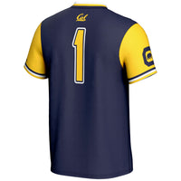 #1 Cal Bears Lightweight Softball Jersey - Navy