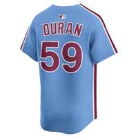 Philadelphia Phillies Jhoan Duran Light Blue Alternate Limited Player Jersey