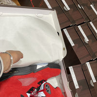 Sneakers, Red Colorway, Lace Up Design, Casual Gift for Sneaker Fans