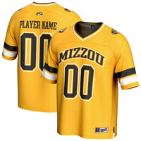 Missouri Tigers NIL Pick-A-Player Football Fashion Jersey - Gold