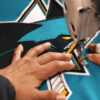 San Jose Sharks Teal Home Authentic Pro Jersey
