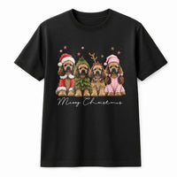 Merry Christmas Dog T-Shirt, Christmas Dogs Shirt, Humorous Holiday Dog Graphic Tee, Festive Santa Dog Shirt, Xmas Dog Lover Present