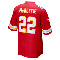 Kansas City Chiefs Trent McDuffie Red Game Jersey
