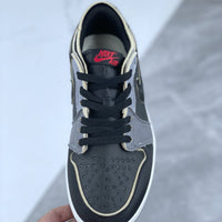 Retro Low Top Sneakers, Black Gray Colorway, Lace Up Design, Casual Gift for Sneaker Fans