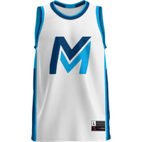 Mid Michigan College Lightweight Basketball Jersey - White