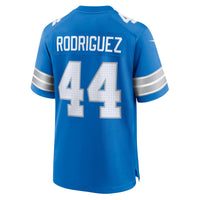 Detroit Lions Malcolm Rodriguez Blue Game Jersey