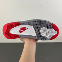 Mid Top Sneakers, Black Red Colorway, Lace Up Design, Casual Gift for Sneaker Fans