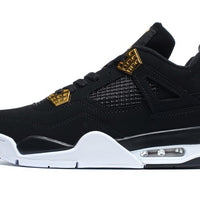 Sneakers, White Black Gold Colorway, Lace Up Design, Casual Gift for Sneaker Fans
