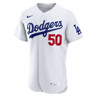 Los Angeles Dodgers Mookie Betts White Home Authentic Jersey