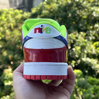 Low Top Sneakers, Multicolor Colorway, Lace Up Design, Casual Gift for Sneaker Fans