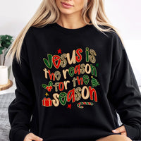 Leopard Print Christian Christmas Crewneck, Jesus Is the Reason for the Season Sweatshirt, Faith Holiday Pullover, Winter Jesus Sweater