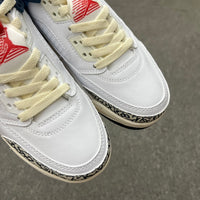 Low Top Basketball Shoes, Blue White Red Colorway, Lace Up Design, Casual Gift for Shoe Lovers