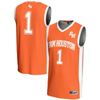 #1 Sam Houston State Bearkats Replica Lightweight Basketball Jersey - Orange