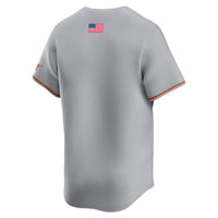 Gray Texas Longhorns Alternate Limited Baseball Jersey