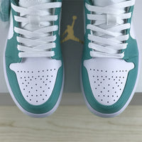 Mid Top Sneakers, Green Colorway, Lace Up Design, Casual Gift for Sneaker Fans