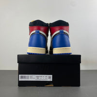 High Top Sneakers, Blue White Black Colorway, Lace Up Design, Casual Gift for Sneaker Fans