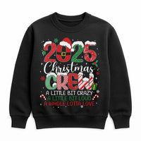 Humorous Family Matching Holiday Sweater, 2025 Christmas Crew Sweatshirt, New Year Xmas Party Crewneck, Festive Holiday Vacation Pullover