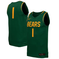 Baylor Bears Replica Basketball Jersey - Green