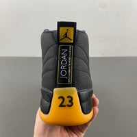 Low Top Sneakers, Black Yellow Gold Colorway, Lace Up Design, Casual Gift for Sneaker Fans