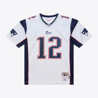 New England Patriots Tom Brady White 2000 Legacy Replica Jersey