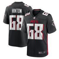 Atlanta Falcons Kyle Hinton Black Team Game Jersey