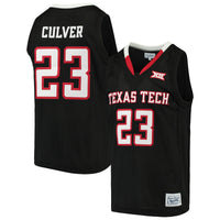 Jarrett Culver Texas Tech Red Raiders Alumni Basketball Jersey - Black