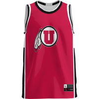 Utah Utes Lightweight Basketball Jersey - Red